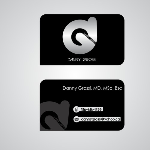 Create a unique "black business card" with an existing logo!!! - similar to a Black Amex Card Design by Bale.