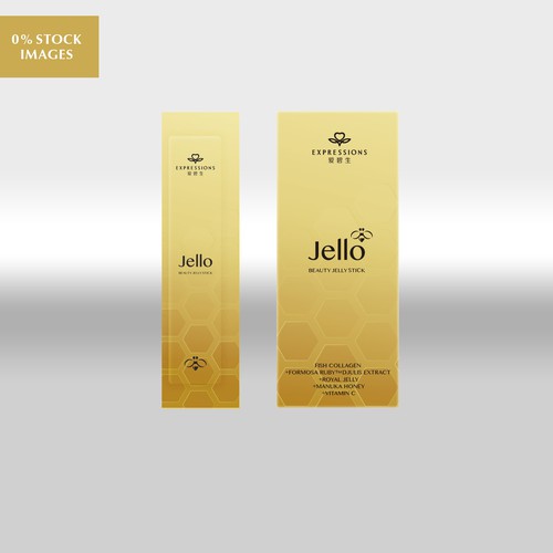 Packaging design for 1 of the hottest selling beauty Jelly Réalisé par elmostro