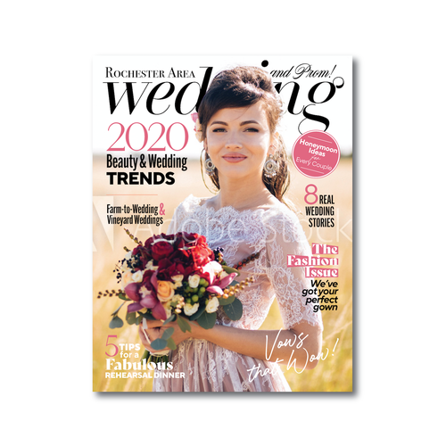 Wedding Magazine Cover Design réalisé par EmLime