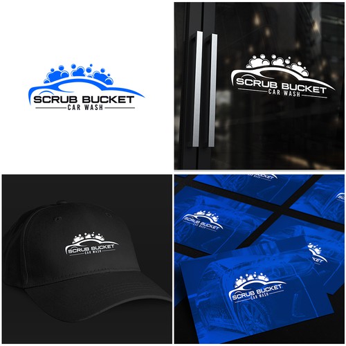 Lookin for Modern Bold and sophisticated Logo for Car Wash Chain: The Scrub Bucket Car Wash Design by Victoria Cova