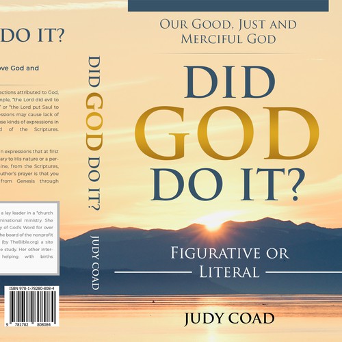 Design book cover and e-book cover  for book showing the goodness of God Ontwerp door CurveSky™ ☑️