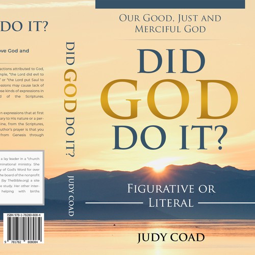 Design book cover and e-book cover  for book showing the goodness of God Design by CurveSky™ ☑️