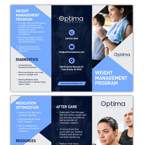 Design a Brochure: Weight Loss Program Design by niki99