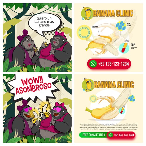 Bigger Banana Manana-ontwerp door Rendi Radiandi