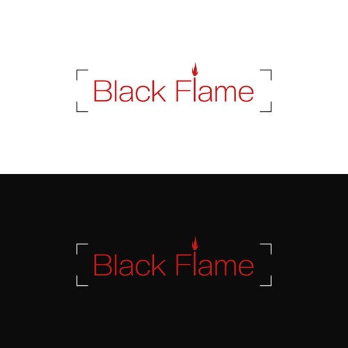 Cool, masculine Logo for company name „Black Flame” Design by alteros