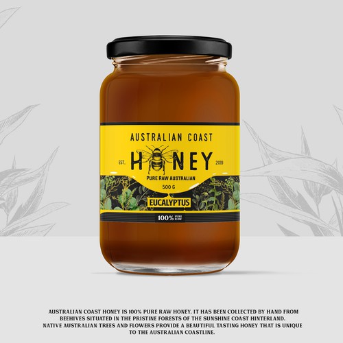 Australian Honey Jar Diseño de canyones