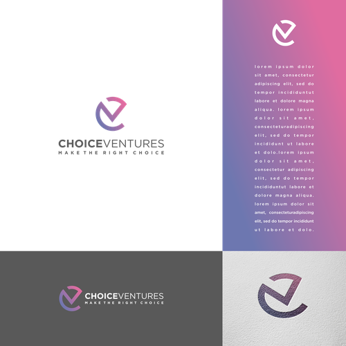 Logo design for leading venture firm Design by M E L L A ☘