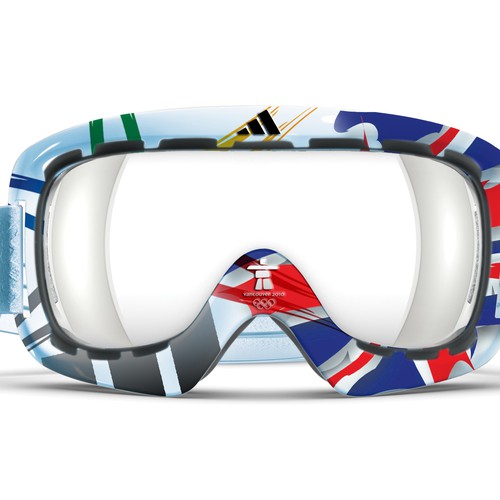 Design adidas goggles for Winter Olympics Design by Adhi N.