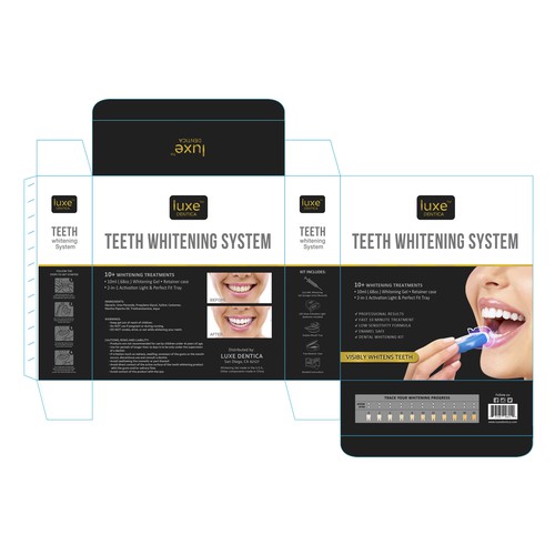 Teeth whitening packaging Design by Fayee