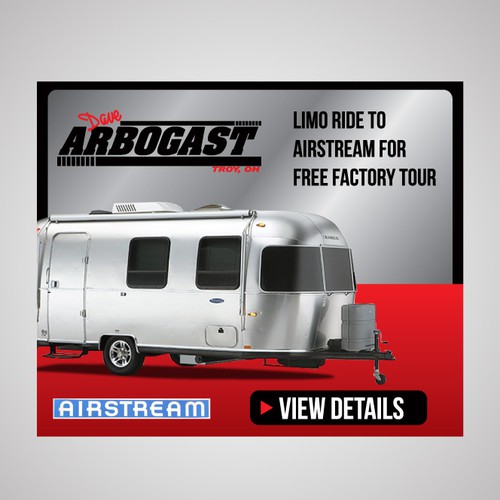 Arbogast Airstream needs a new banner ad Design por Priyo