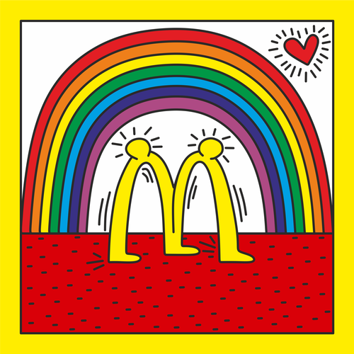 Design di Reimagine iconic logos in the style of a famous LGBTQ artists (multiple winners) di *.* Seb grupooma