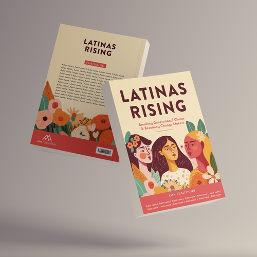 Design a bestselling book cover for Latinas Breaking Generational Chains Design by marta_brk