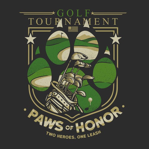 Design 4th Annual Golf Tournament shirt design por BRTHR-ED