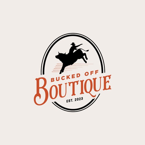 Western logo for a high end western Boutique Design by SangguhDesign