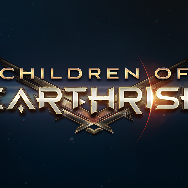 Children of Earthrise book series Logo design