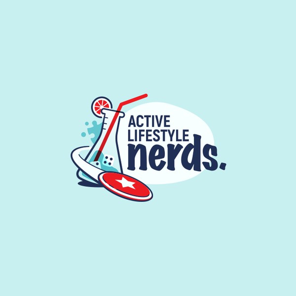 Logo design for Active Lifestyle Nerds
