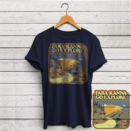 Proposition sur un concours de T-shirt, réalisée par -WAKEFIELD-