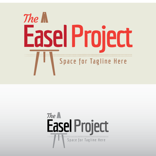 Create a winning logo for the easel project. Design by LJK