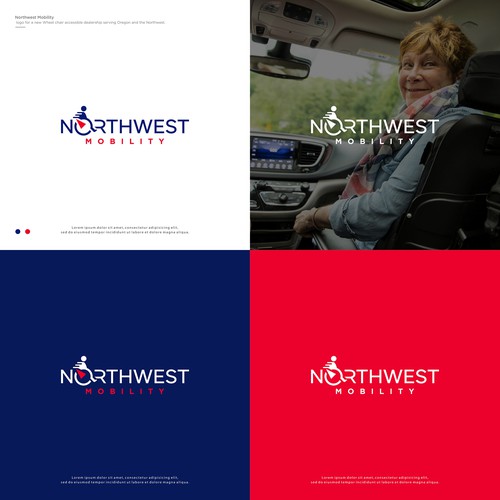 We need a new logo for a new Wheel chair accessible dealership serving Oregon and the Northwest. Design by Dante Studio