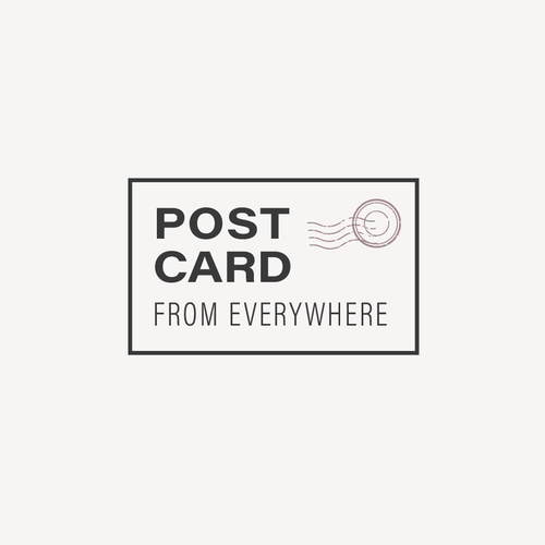 Postcards from Everywhere Logo Design by emilidea