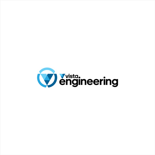 Vista Engineering Logo Design by udarabulan