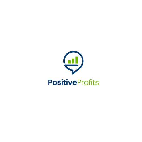 Positive Profits Logo Diseño de coi