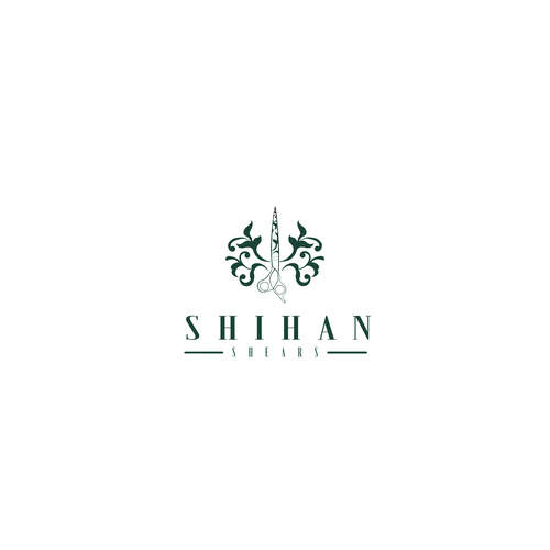 Designs Luxury Hair Shears Logo With Equal Appeal for Men and Women