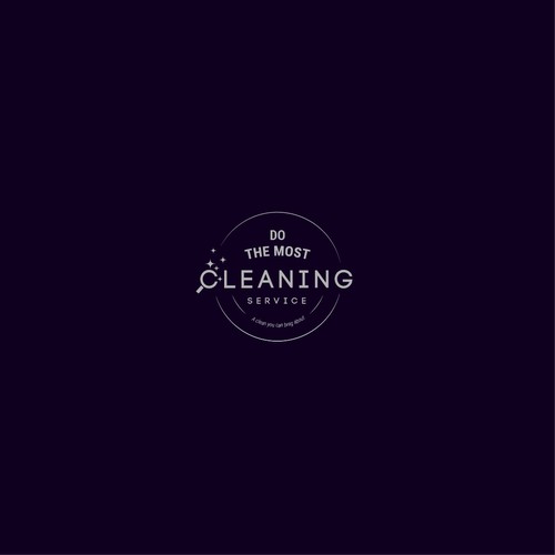 Cleaning Service Logo Réalisé par jnlyl