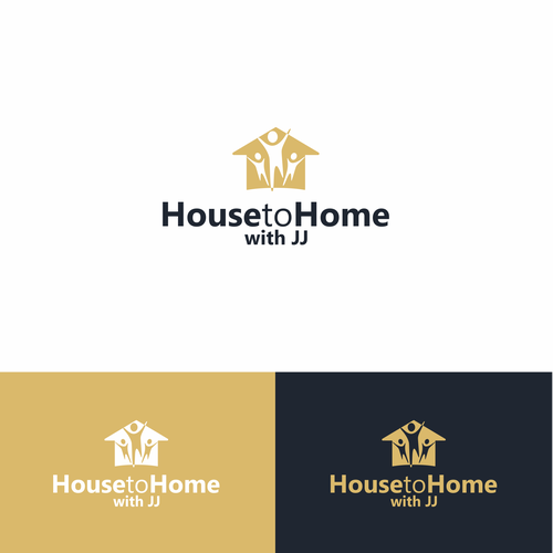 "House to Home with JJ" REAL ESTATE AGENT LOGO!! Diseño de I. Haris