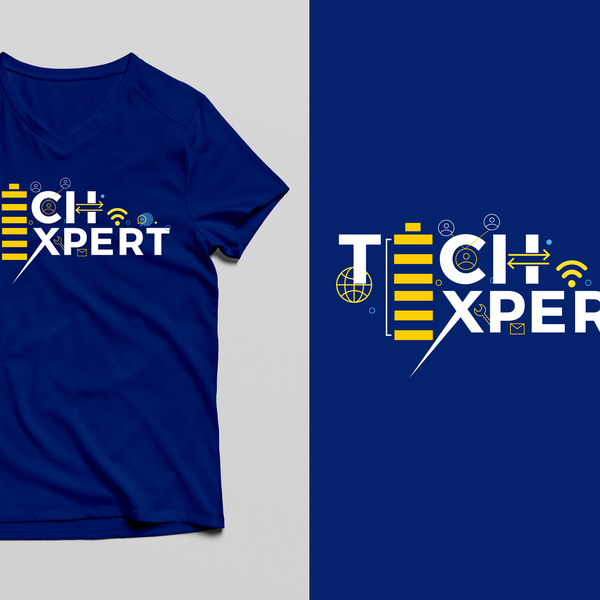 Design by Saiaastha titled "T-shirt design for technology based design"