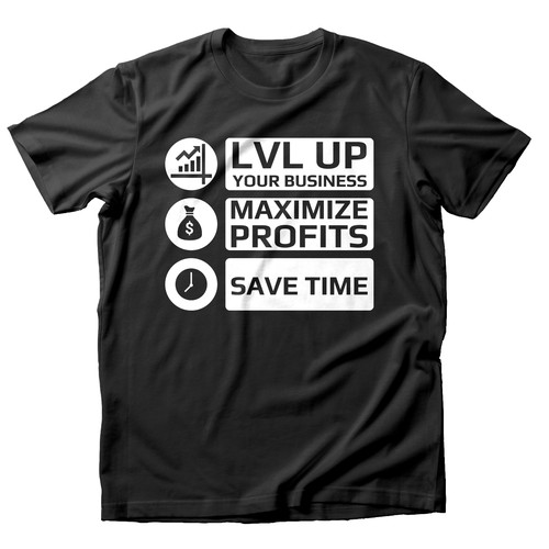 New Shirt Design for LVL Up Imaging Design por LogoLens