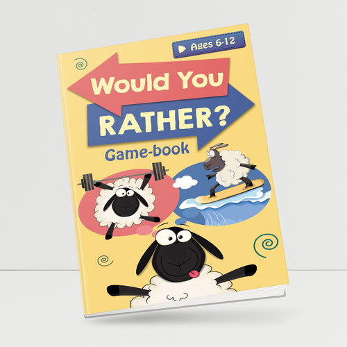 Fun design for kids Would You Rather Game book Design réalisé par Krisssmy