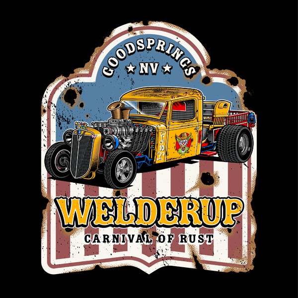 Design by yueva_art titled "WELDERUP - CLOWN CAR"