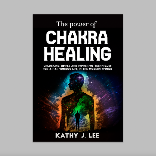 🔥🔥-=  UNIQUE CHAKRA HEALING KDP Ebook Cover =- 🔥🔥 Design by marta_brk