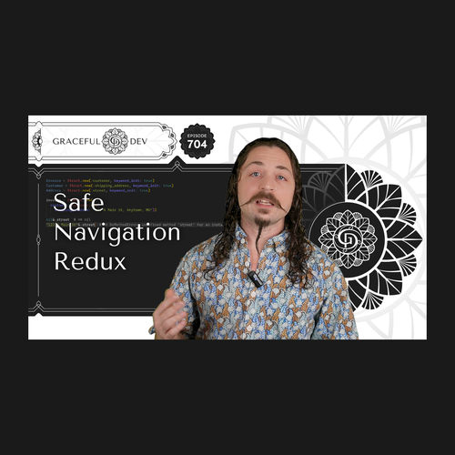 Video (YouTube etc.) Thumbnail Template for Software Development Screencast Episodes Design by studiowill