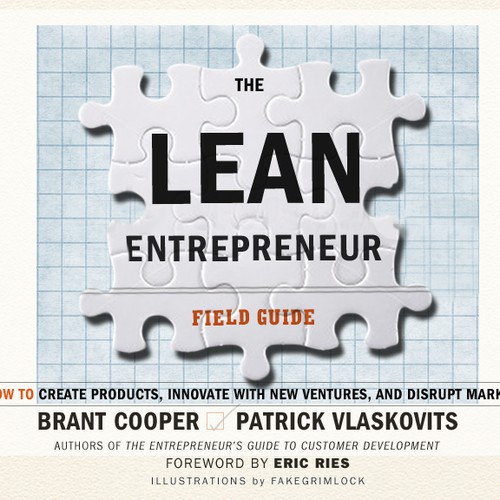 EPIC book cover needed for The Lean Entrepreneur! Réalisé par kcastleday