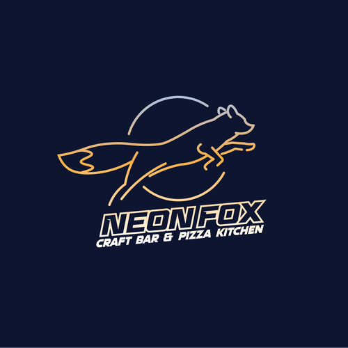 Neon Fox Design by Democomics