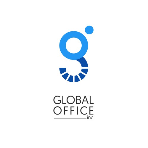 Design a powerful logo for an office equipment company that has global capabilities. Design by AD's_Idea