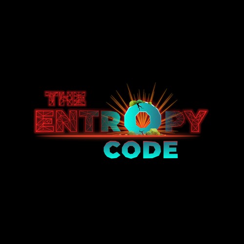 "What is the meaning of Life? Are we mere simulations?" Find Out! MOVIE TITLE CARD for "The Entropy Code" Design by TJCD