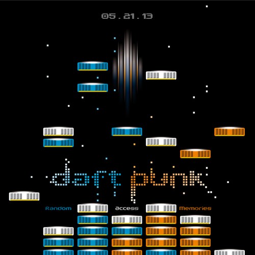 Creative KingFisherさんの99designs community contest: create a Daft Punk concert posterデザイン