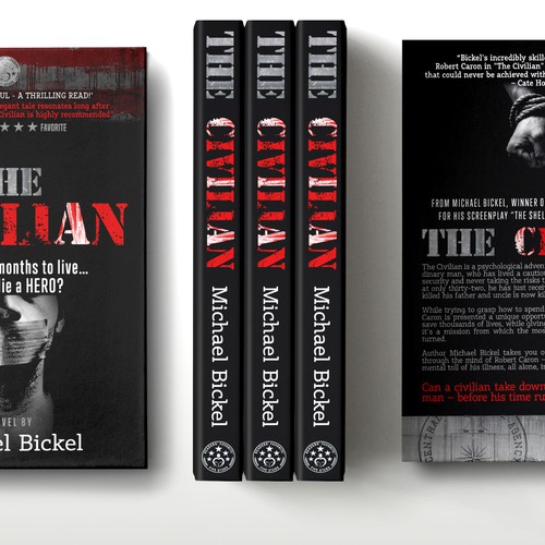 An ICONIC looking book cover for a 5 star reviewed manuscript Design by Levro