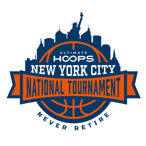 Create a logo for a premier New York City Basketball Tournament Design by BOLT DESIGN