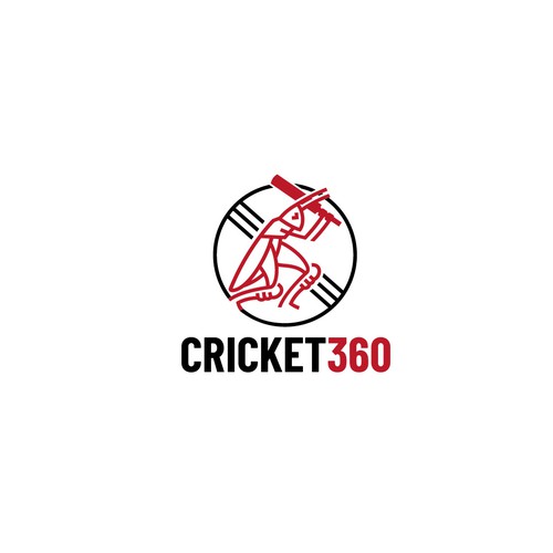 Simple standout logo design for new online cricket store Design by Max.Mer