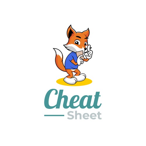 Unique descriptive combo mascot Logo that embodies the action of cheating on a test & shortcuts Design von DevDevit   ★ ★ ★ ★ ★