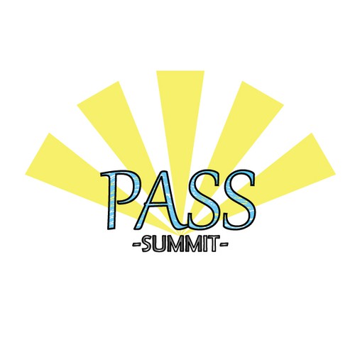 New logo for PASS Summit, the world's top community conference Ontwerp door BlazePyron