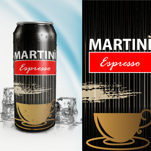 Logo / Product Design for new Espresso Martini beverage Design by morgan marinoni