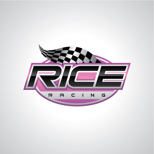 Logo For Rice Racing Réalisé par Jpretorius79