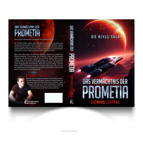 Book cover contest entry by MJ-Studio