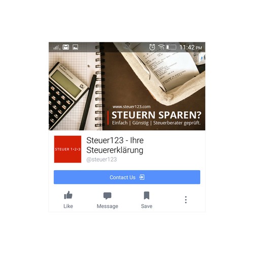 Facebook cover contest entry by Studio33in