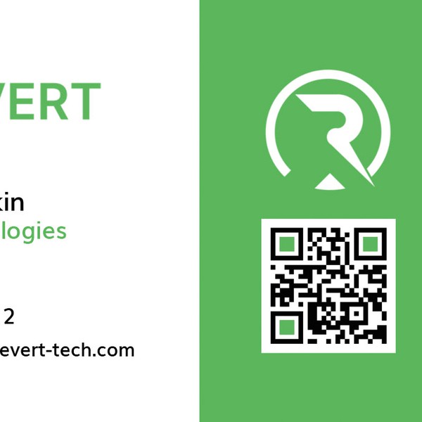 ReVert Business Card (front)